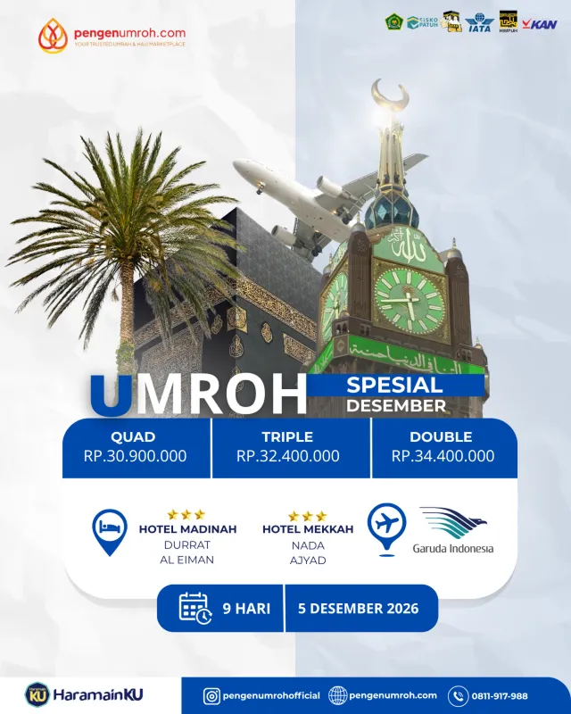Paket Umroh Akhir Tahun