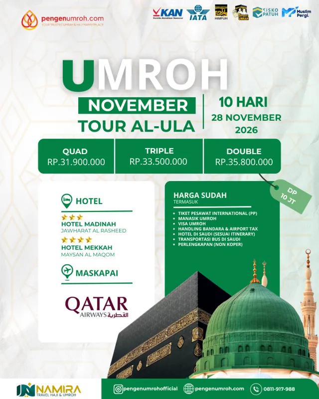 Paket Umroh Plus Tour Al-Ula