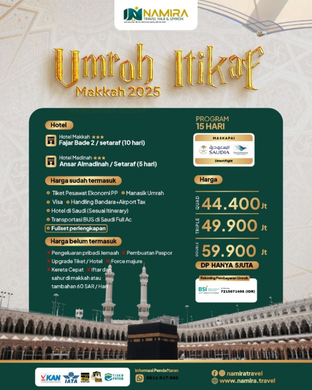 Umroh Itikaf Makkah 2025